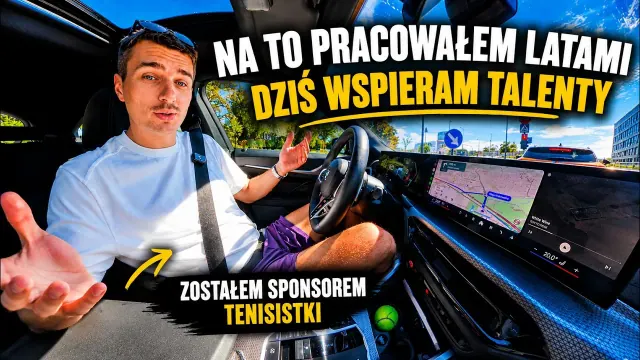 Kadr z filmu: Buduję biznesy online, żeby móc robić takie rzeczy — dzień na korcie z Zuzanną Pawlikowską i podpisanie umowy
